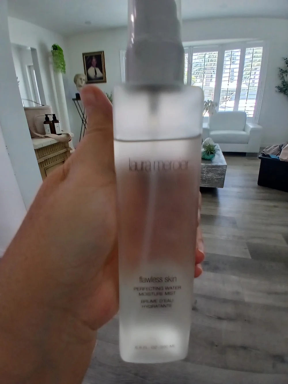 laura mercier Frosted Facial Mist Bottle - White